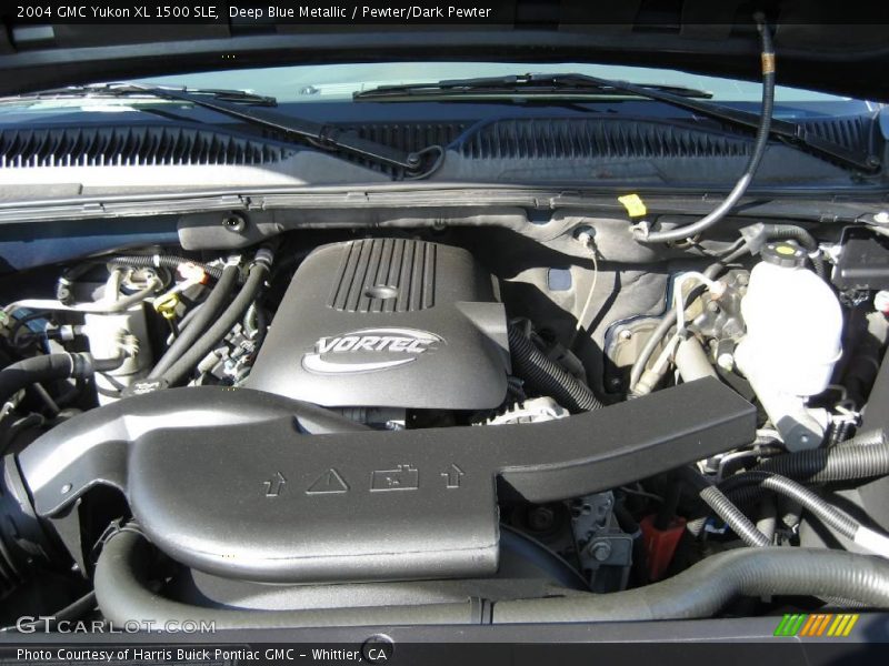 Deep Blue Metallic / Pewter/Dark Pewter 2004 GMC Yukon XL 1500 SLE