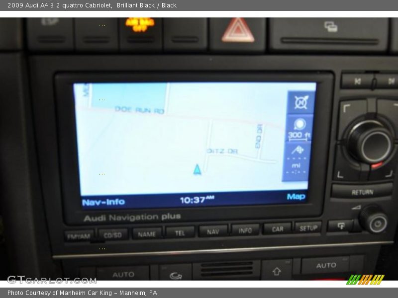 Navigation of 2009 A4 3.2 quattro Cabriolet
