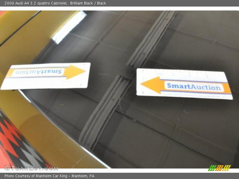 Brilliant Black / Black 2009 Audi A4 3.2 quattro Cabriolet
