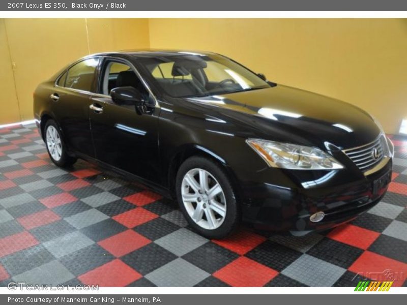Black Onyx / Black 2007 Lexus ES 350