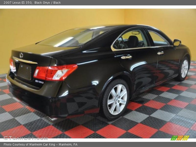 Black Onyx / Black 2007 Lexus ES 350