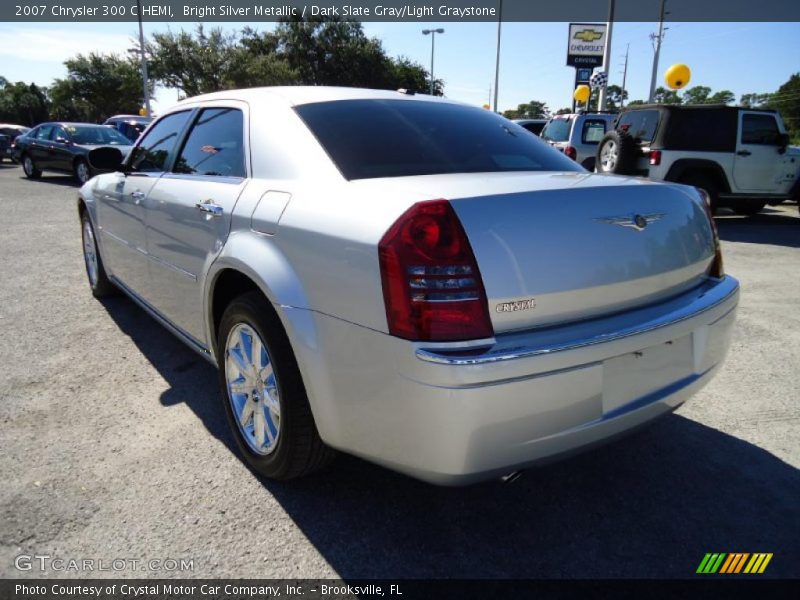 Bright Silver Metallic / Dark Slate Gray/Light Graystone 2007 Chrysler 300 C HEMI