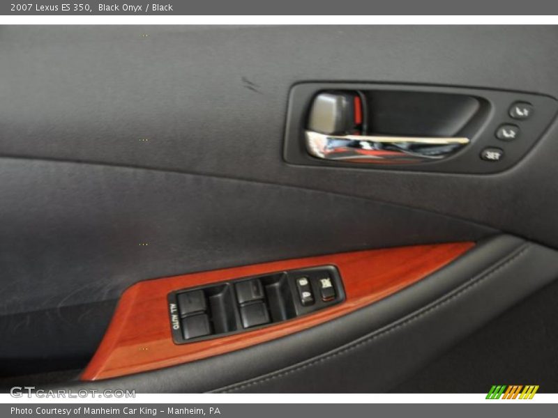 Black Onyx / Black 2007 Lexus ES 350