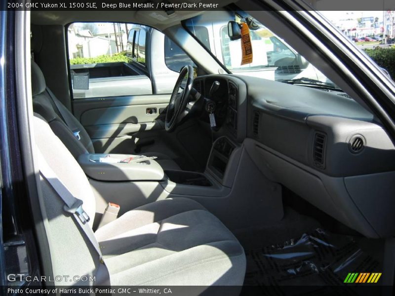Deep Blue Metallic / Pewter/Dark Pewter 2004 GMC Yukon XL 1500 SLE