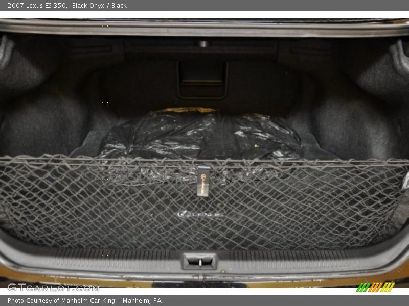 Black Onyx / Black 2007 Lexus ES 350