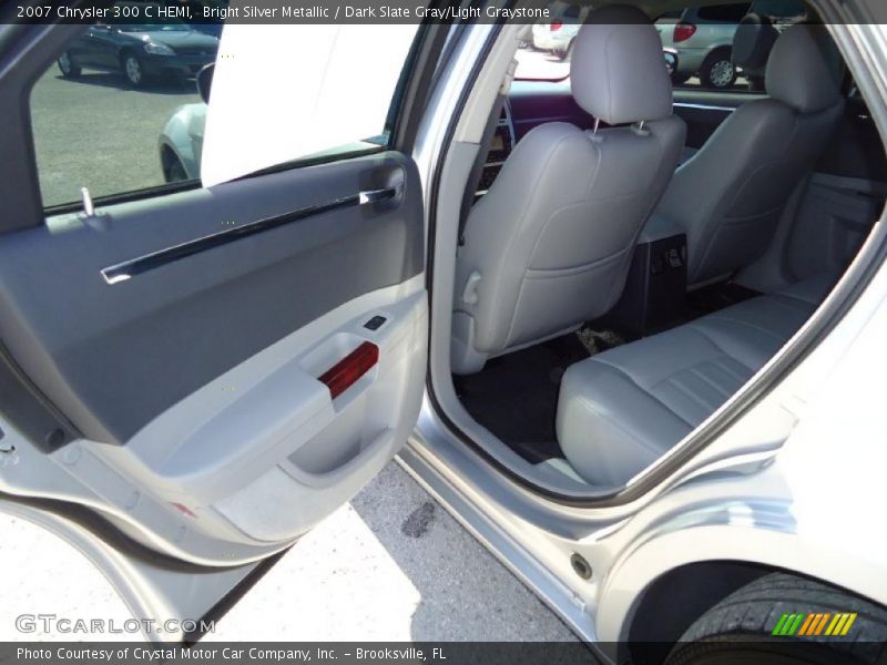 Bright Silver Metallic / Dark Slate Gray/Light Graystone 2007 Chrysler 300 C HEMI