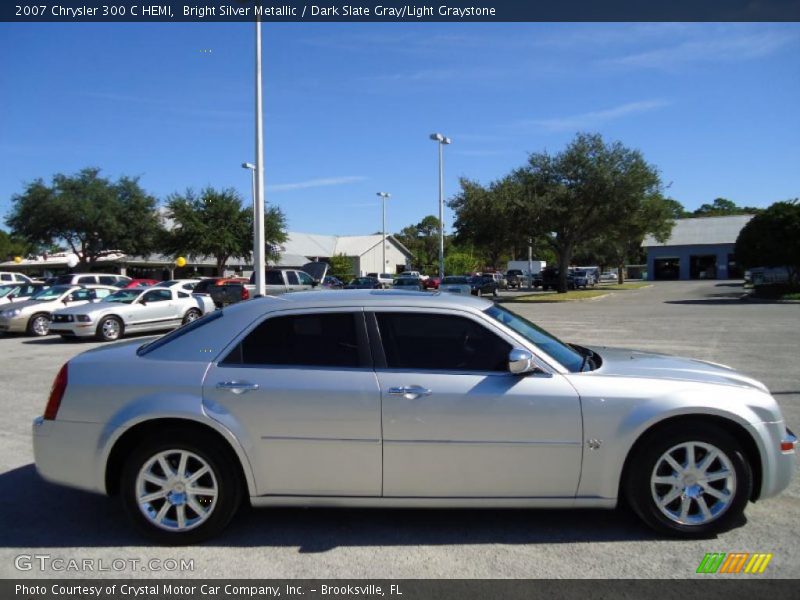 Bright Silver Metallic / Dark Slate Gray/Light Graystone 2007 Chrysler 300 C HEMI