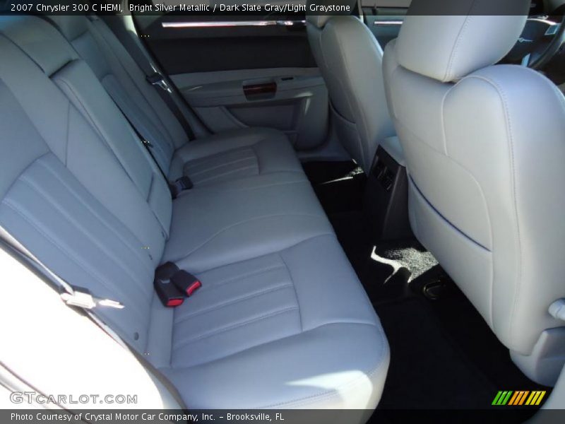 Bright Silver Metallic / Dark Slate Gray/Light Graystone 2007 Chrysler 300 C HEMI