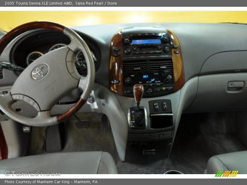 Salsa Red Pearl / Stone 2005 Toyota Sienna XLE Limited AWD
