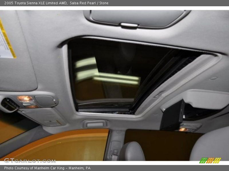 Salsa Red Pearl / Stone 2005 Toyota Sienna XLE Limited AWD