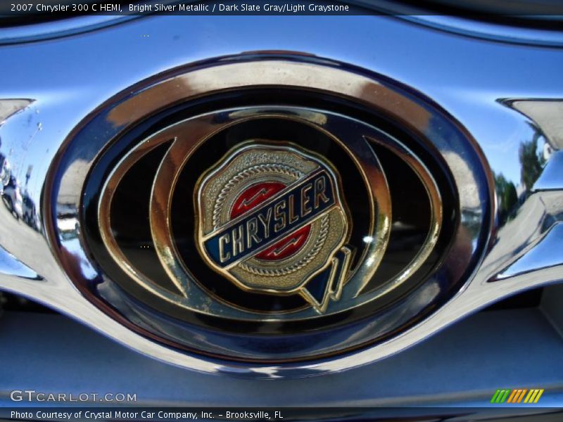 Bright Silver Metallic / Dark Slate Gray/Light Graystone 2007 Chrysler 300 C HEMI