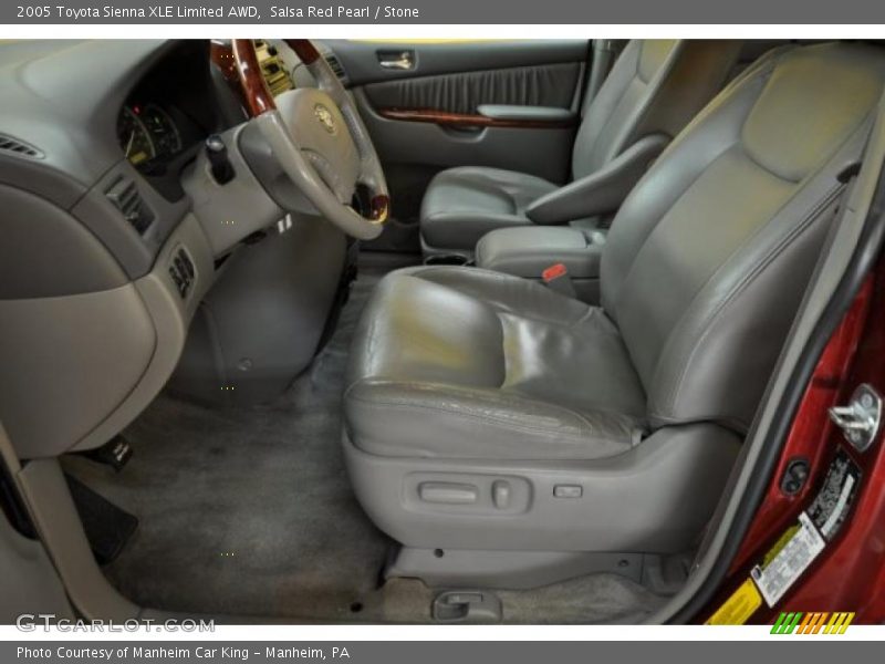 Salsa Red Pearl / Stone 2005 Toyota Sienna XLE Limited AWD