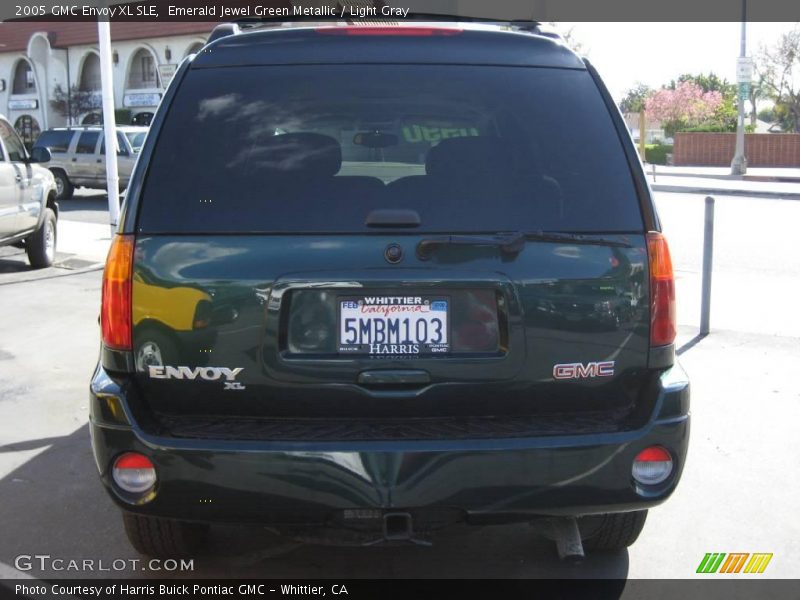 Emerald Jewel Green Metallic / Light Gray 2005 GMC Envoy XL SLE