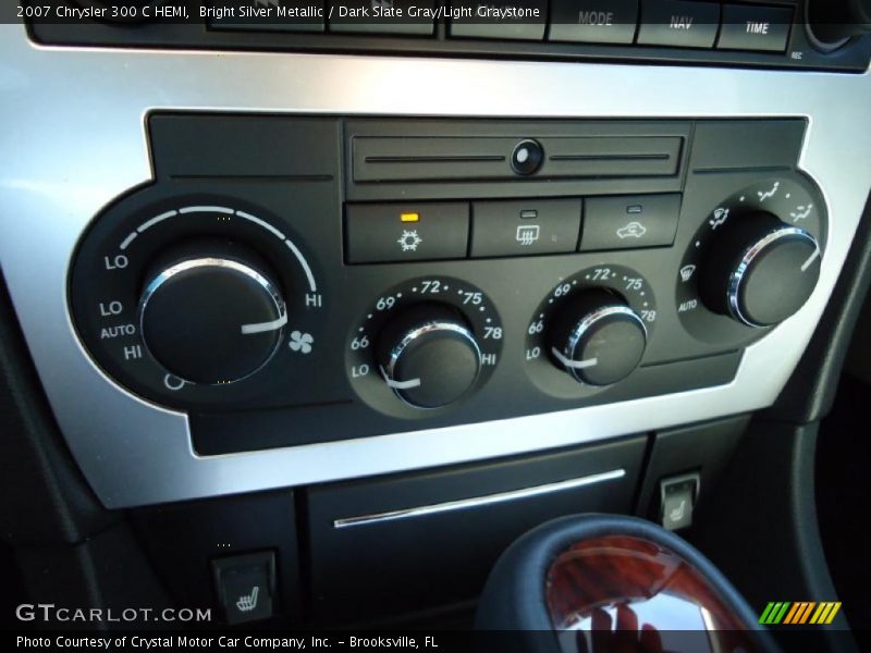 Bright Silver Metallic / Dark Slate Gray/Light Graystone 2007 Chrysler 300 C HEMI