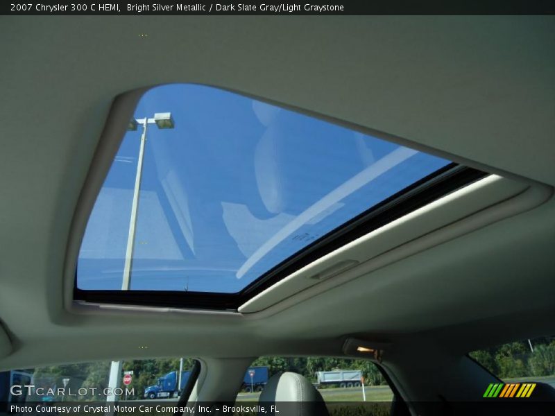 Bright Silver Metallic / Dark Slate Gray/Light Graystone 2007 Chrysler 300 C HEMI