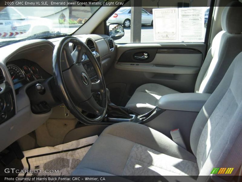 Emerald Jewel Green Metallic / Light Gray 2005 GMC Envoy XL SLE