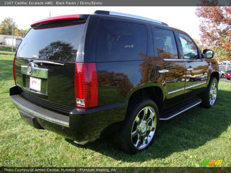 Black Raven / Ebony/Ebony 2007 Cadillac Escalade AWD