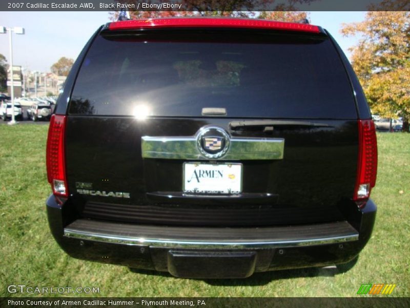 Black Raven / Ebony/Ebony 2007 Cadillac Escalade AWD