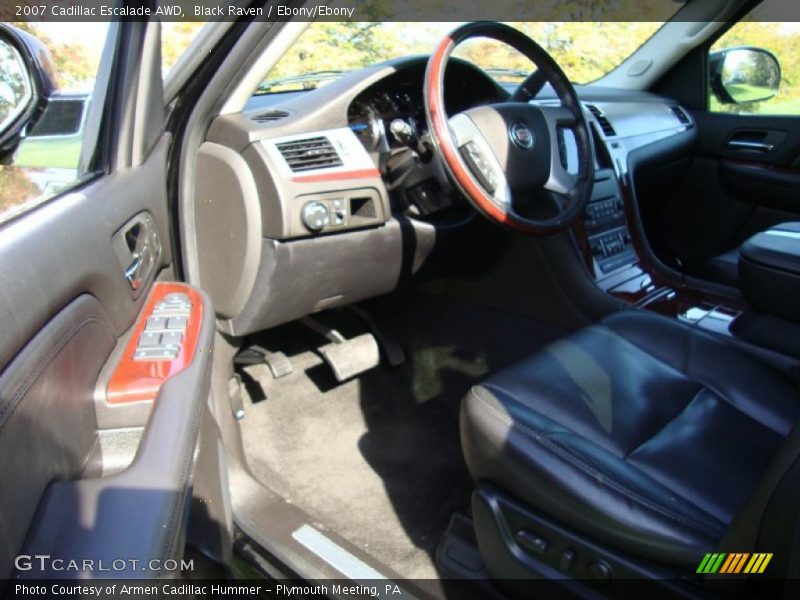 Black Raven / Ebony/Ebony 2007 Cadillac Escalade AWD
