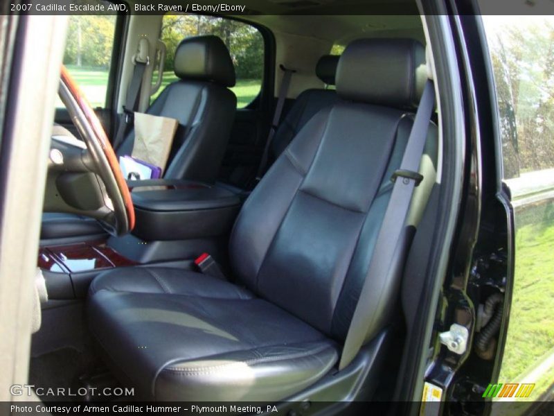 Black Raven / Ebony/Ebony 2007 Cadillac Escalade AWD