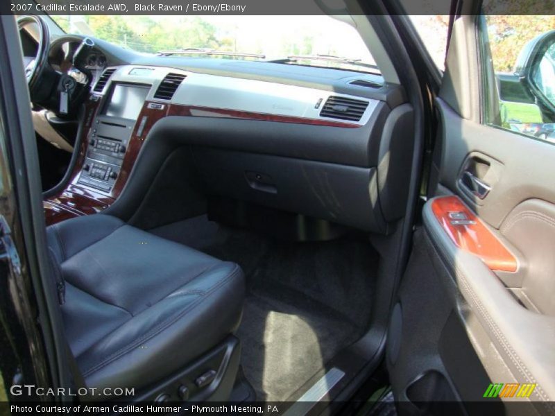 Black Raven / Ebony/Ebony 2007 Cadillac Escalade AWD