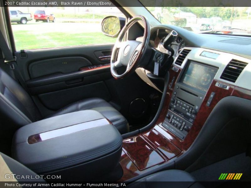 Black Raven / Ebony/Ebony 2007 Cadillac Escalade AWD