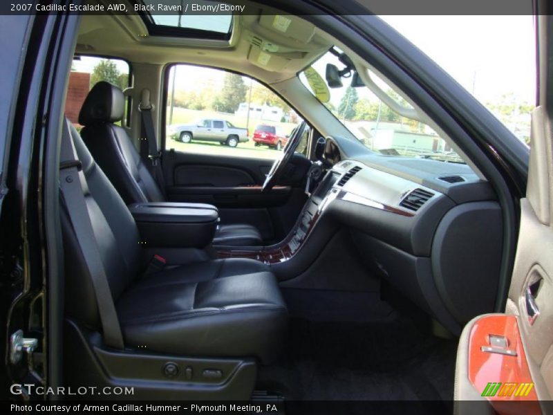 Black Raven / Ebony/Ebony 2007 Cadillac Escalade AWD