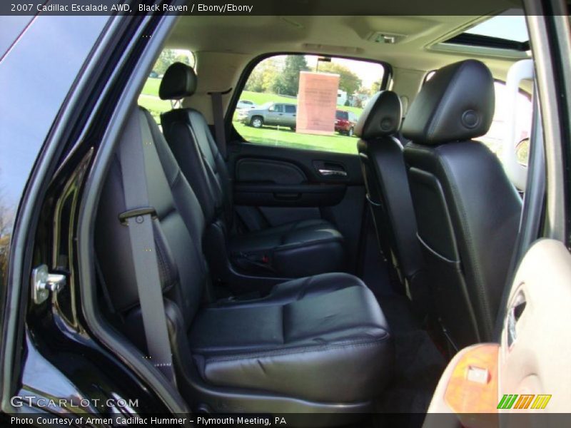 Black Raven / Ebony/Ebony 2007 Cadillac Escalade AWD