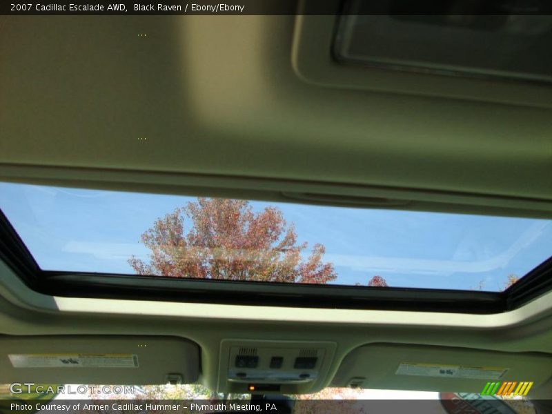 Black Raven / Ebony/Ebony 2007 Cadillac Escalade AWD