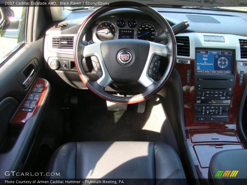 Black Raven / Ebony/Ebony 2007 Cadillac Escalade AWD