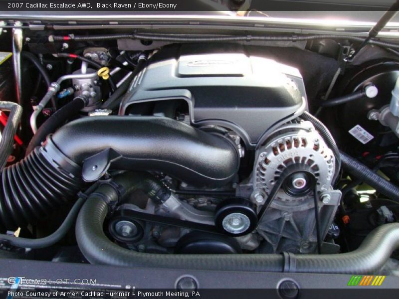 Black Raven / Ebony/Ebony 2007 Cadillac Escalade AWD