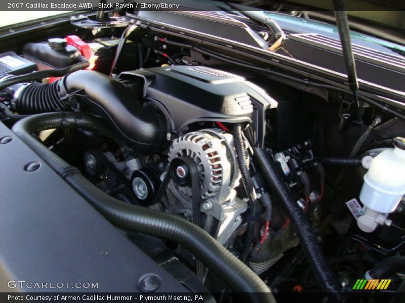 Black Raven / Ebony/Ebony 2007 Cadillac Escalade AWD