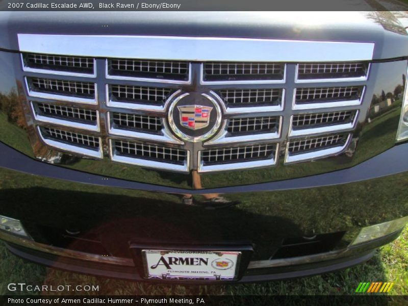 Black Raven / Ebony/Ebony 2007 Cadillac Escalade AWD
