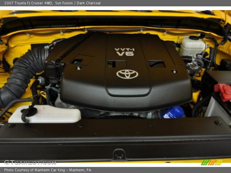 Sun Fusion / Dark Charcoal 2007 Toyota FJ Cruiser 4WD