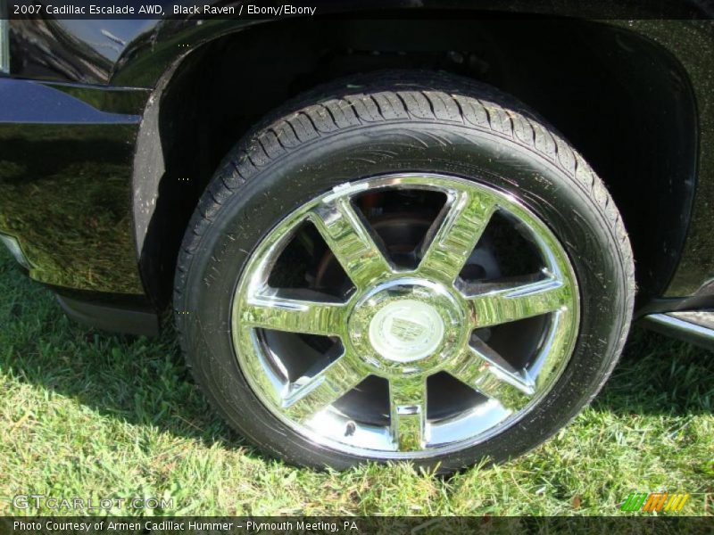Black Raven / Ebony/Ebony 2007 Cadillac Escalade AWD