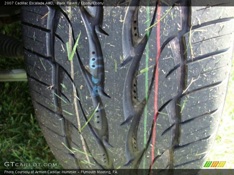 Black Raven / Ebony/Ebony 2007 Cadillac Escalade AWD