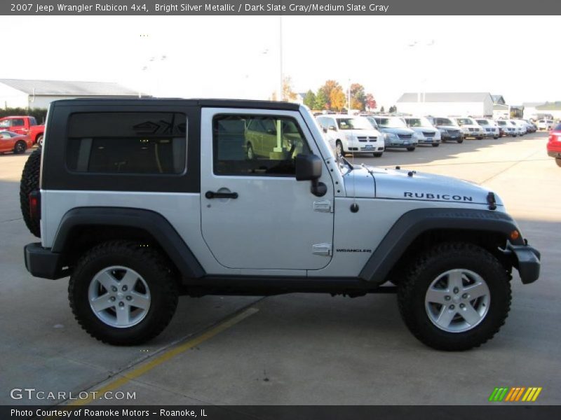  2007 Wrangler Rubicon 4x4 Bright Silver Metallic