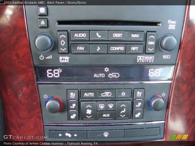 Black Raven / Ebony/Ebony 2007 Cadillac Escalade AWD