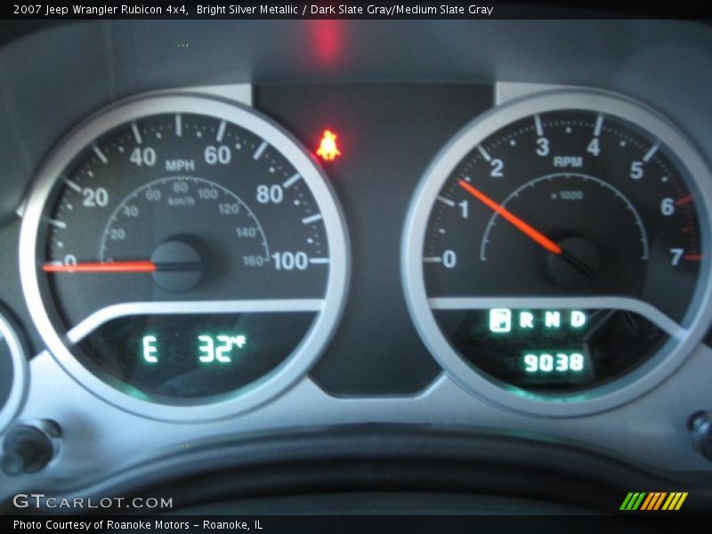  2007 Wrangler Rubicon 4x4 Rubicon 4x4 Gauges