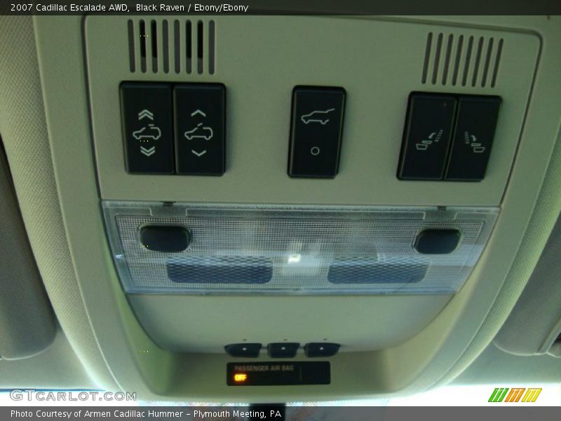 Black Raven / Ebony/Ebony 2007 Cadillac Escalade AWD