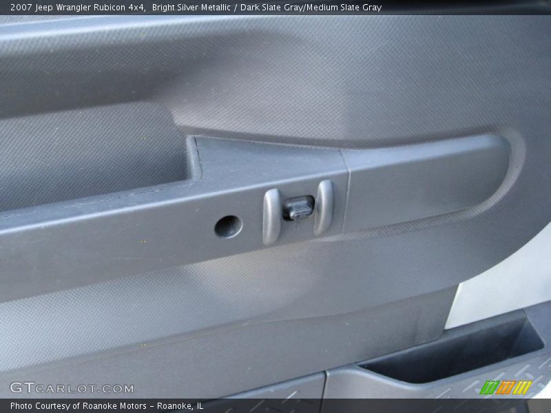 Bright Silver Metallic / Dark Slate Gray/Medium Slate Gray 2007 Jeep Wrangler Rubicon 4x4