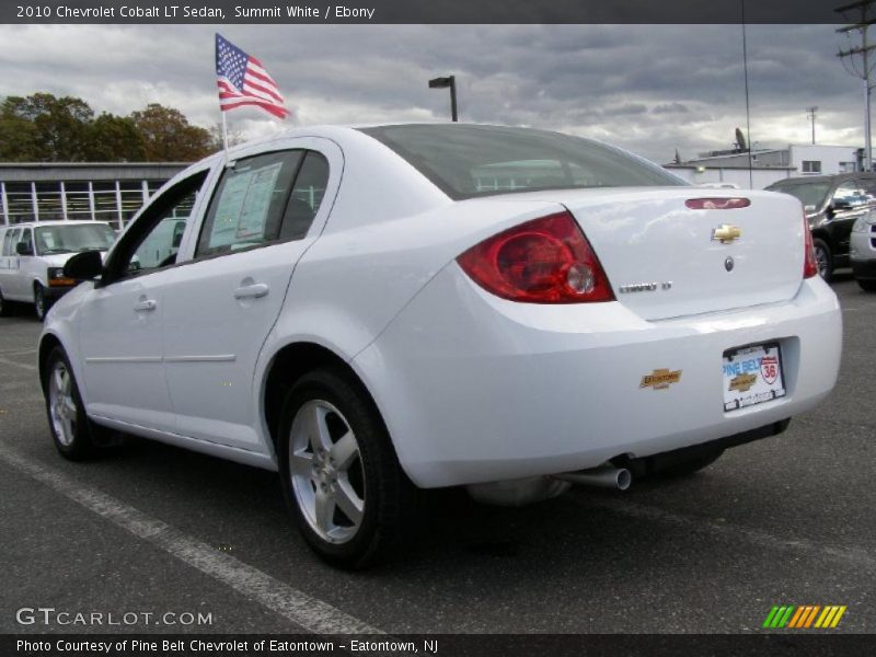 Summit White / Ebony 2010 Chevrolet Cobalt LT Sedan
