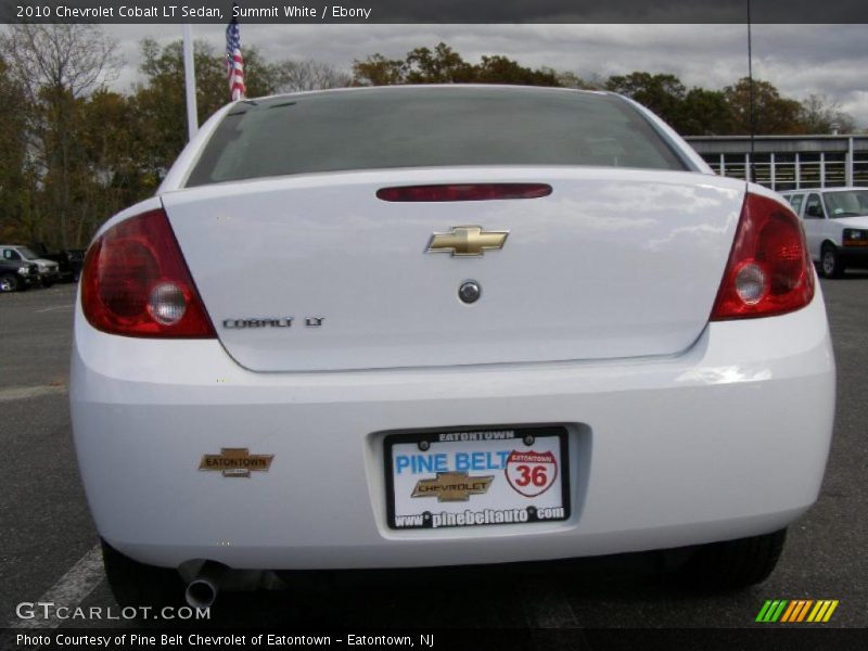 Summit White / Ebony 2010 Chevrolet Cobalt LT Sedan