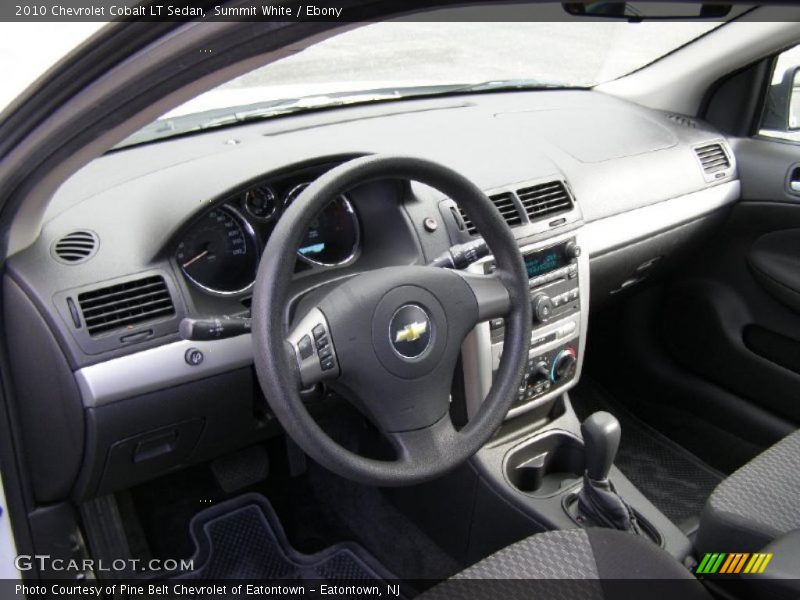 Summit White / Ebony 2010 Chevrolet Cobalt LT Sedan