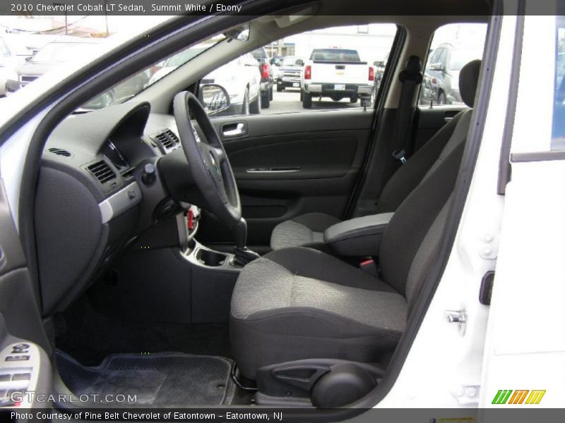 Summit White / Ebony 2010 Chevrolet Cobalt LT Sedan