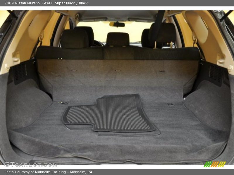Super Black / Black 2009 Nissan Murano S AWD