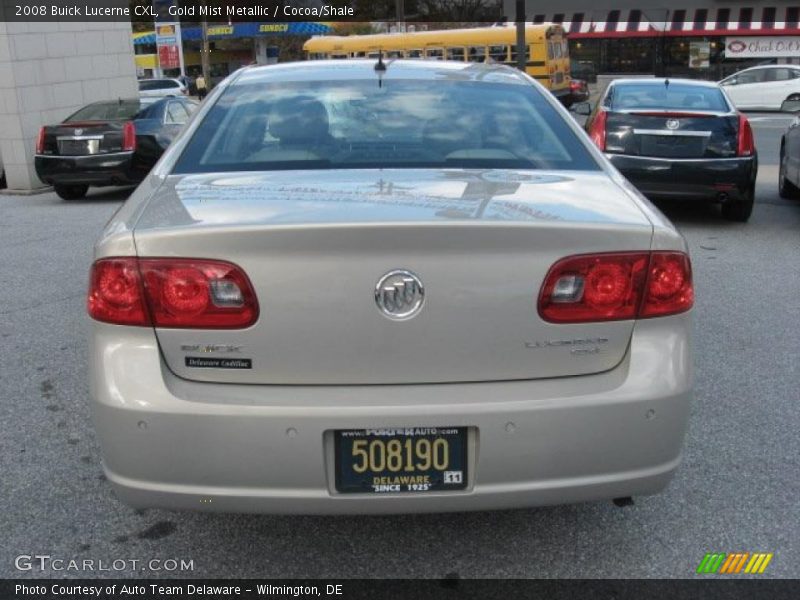 Gold Mist Metallic / Cocoa/Shale 2008 Buick Lucerne CXL