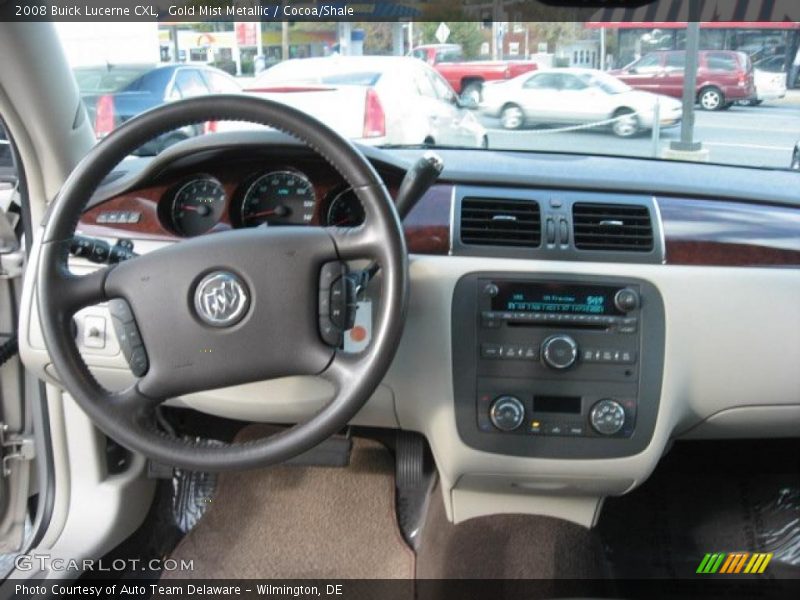 Dashboard of 2008 Lucerne CXL