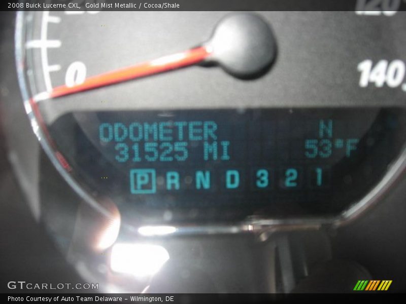 Gold Mist Metallic / Cocoa/Shale 2008 Buick Lucerne CXL