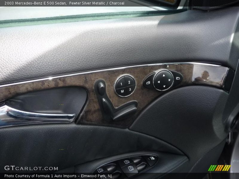 Pewter Silver Metallic / Charcoal 2003 Mercedes-Benz E 500 Sedan